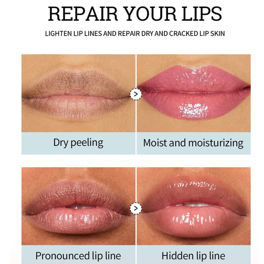 Watery Crystal Clear jelly Lip Oil Lip Balm Moisturizing