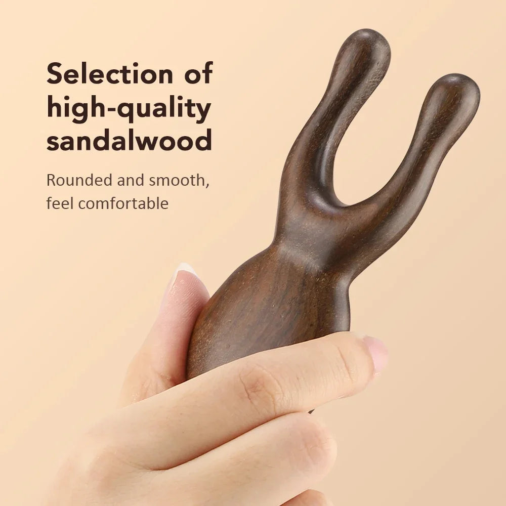 Wooden Gua Sha Facial Tools