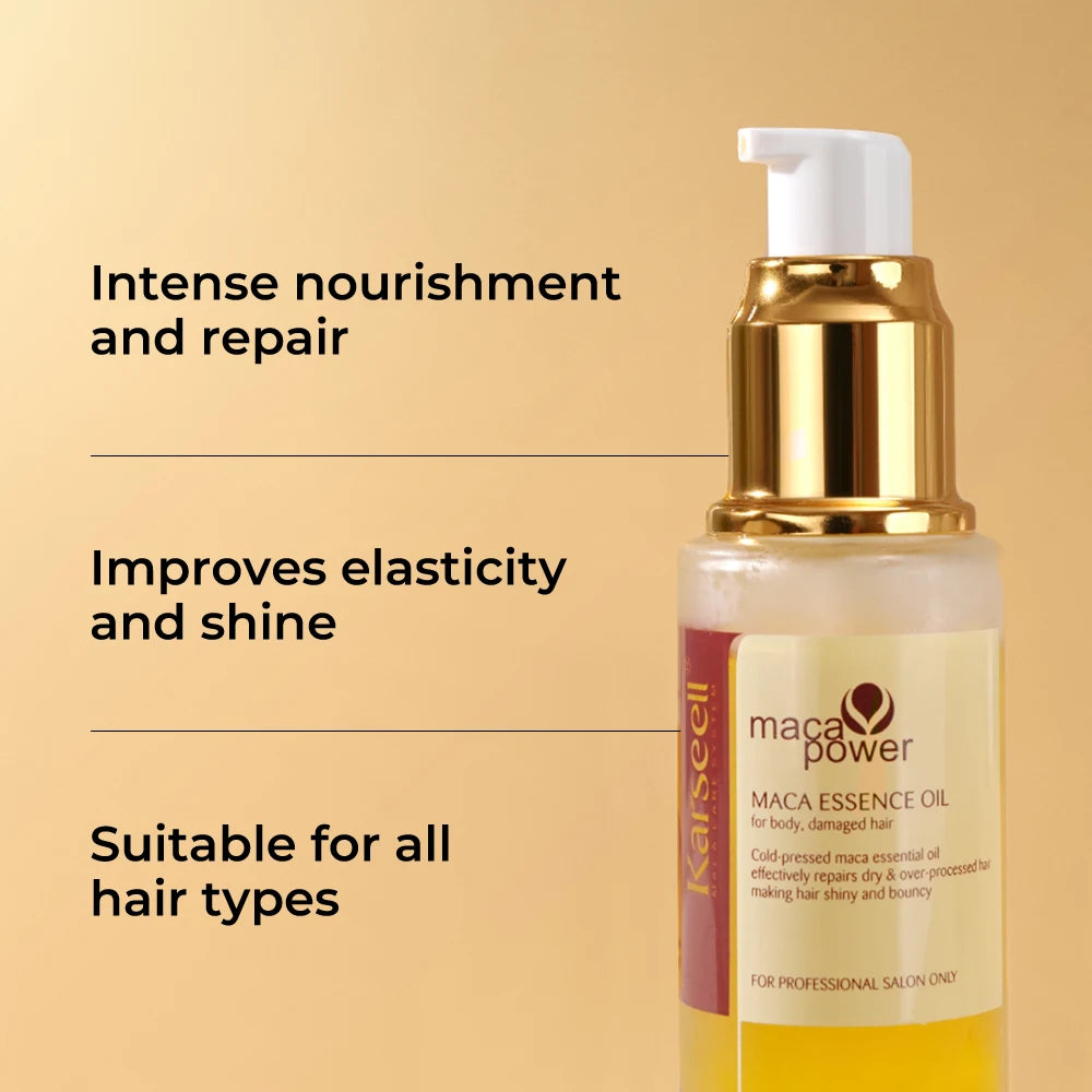 Karseell Hair Mask 500ml + Argan Oil 2pcs Set Deep Repair Conditioning
