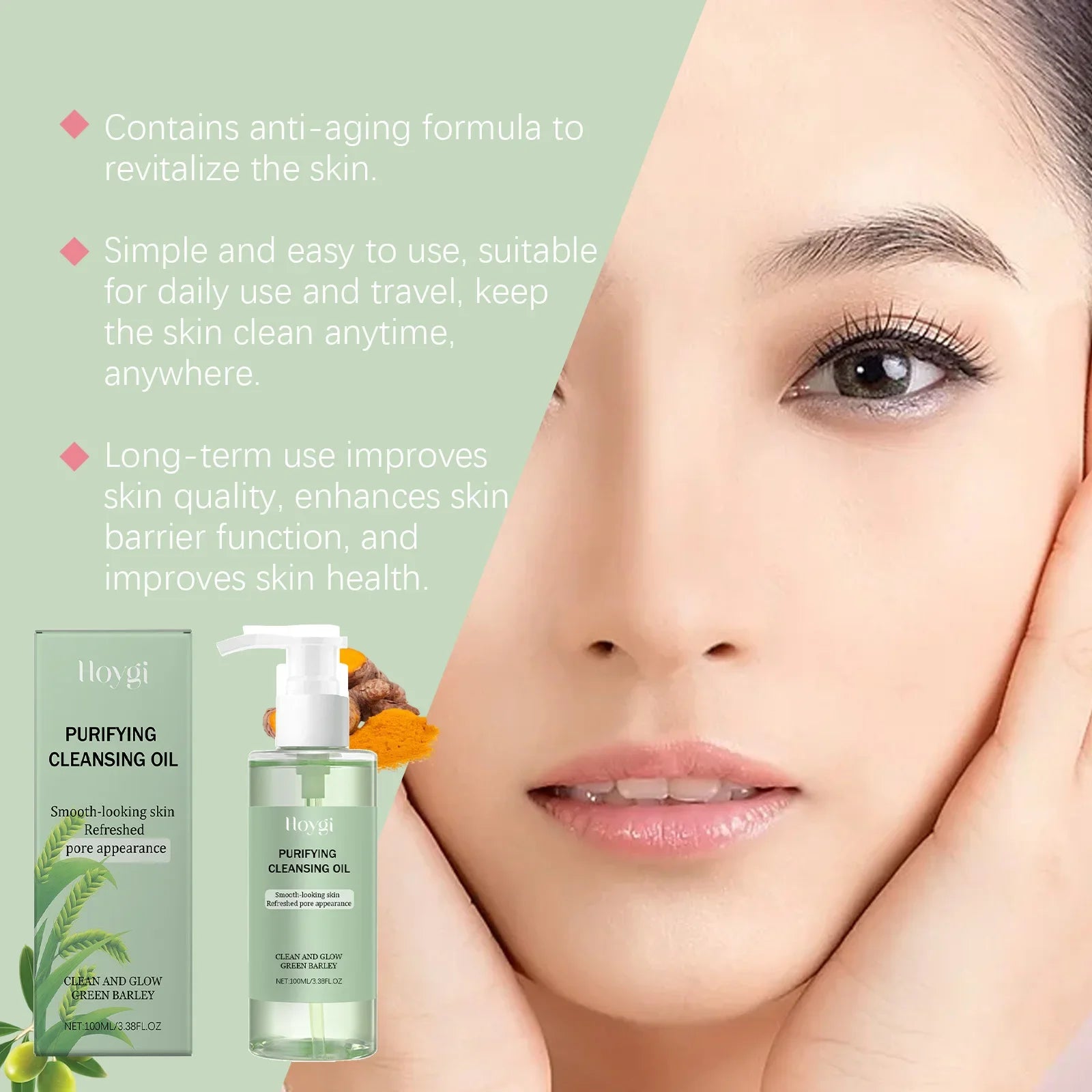 Makeup Removal Oil Non-Greasy Cleanse Purifying Pores Moisturizing