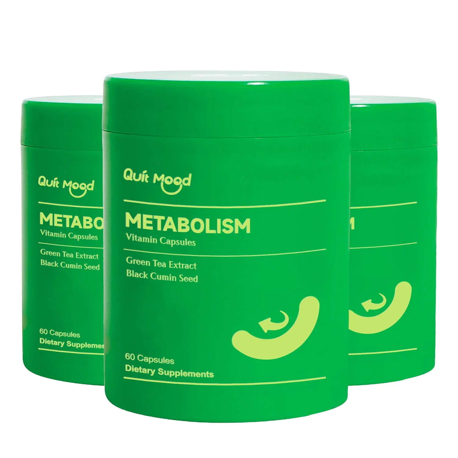 QUITMOOD-METABOLISM Vitamin Capsules, Green Tea Extract