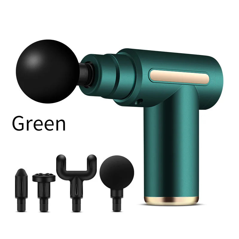 Long-lasting electric massager, six-speed adjustable, silent muscle gun