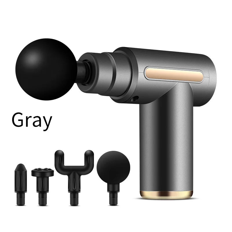Long-lasting electric massager, six-speed adjustable, silent muscle gun