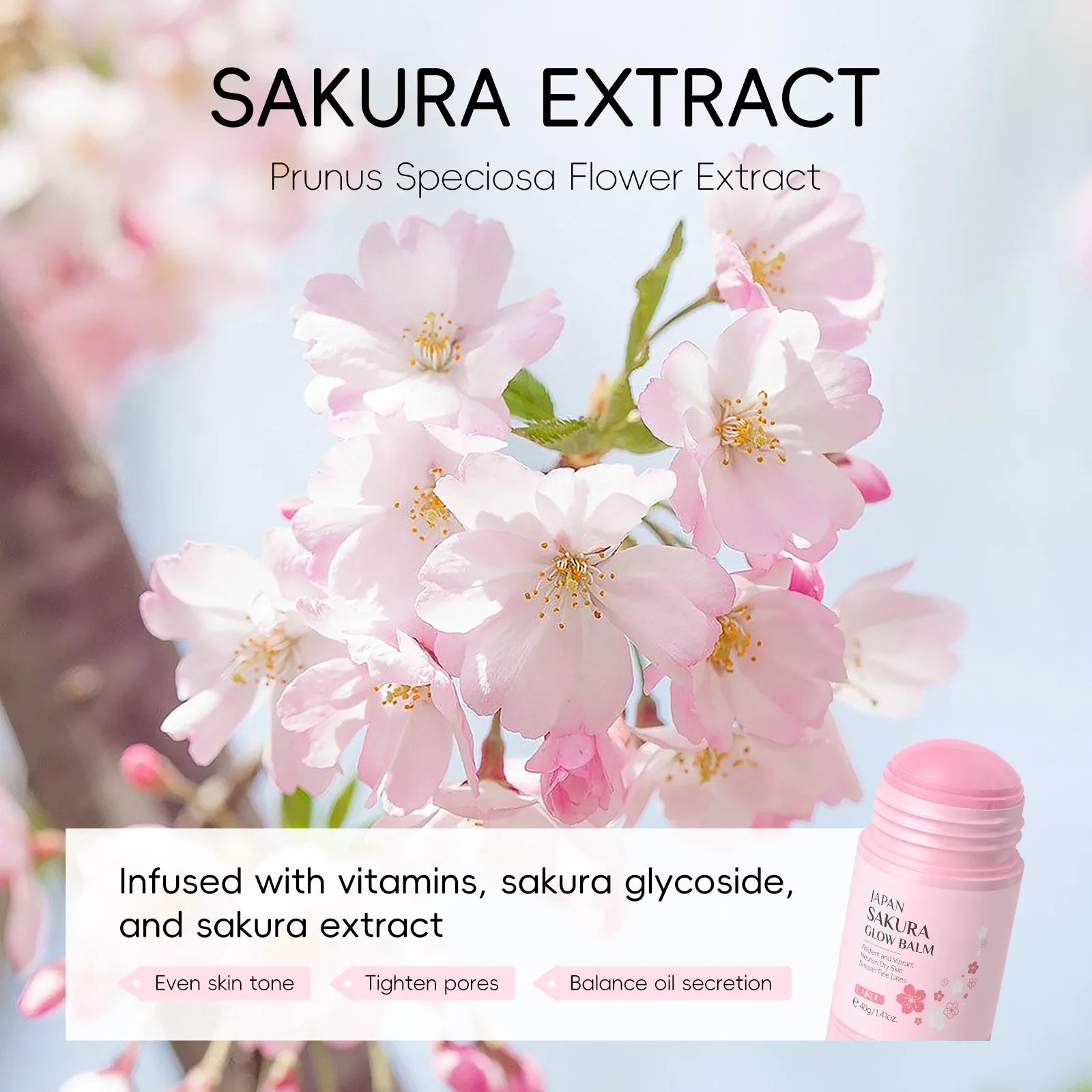 LAIKOU Sakura Moisturizing Stick