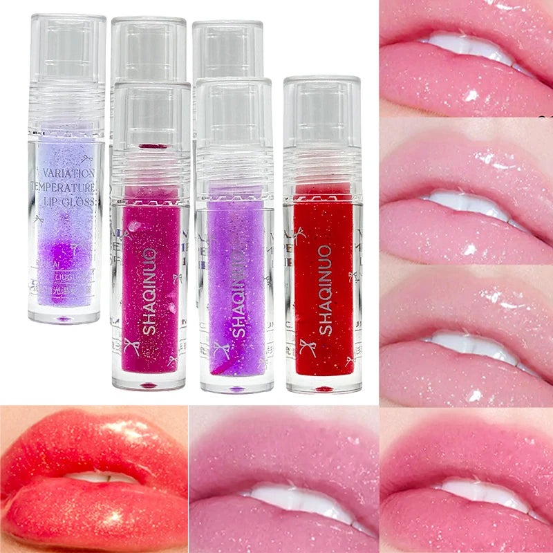 SHAQINUO Enchanting Color-Changing Lip Gloss Collection