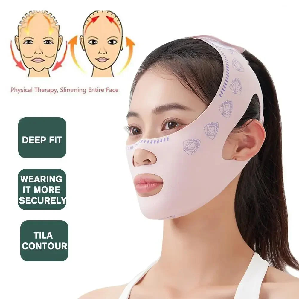 Chin Cheek Slimming Bandage V Shaper V Line Lifting Mask Face