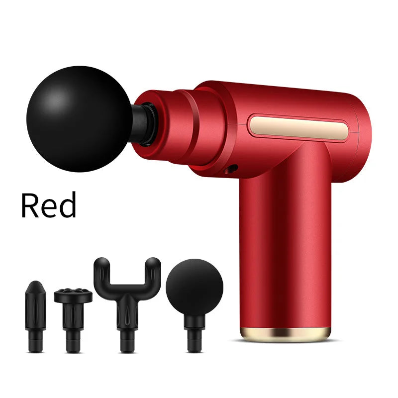 Long-lasting electric massager, six-speed adjustable, silent muscle gun