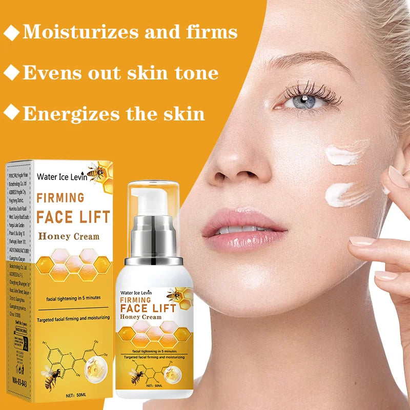Honey Instant Face Lift & Firm Skin Cream Sustainable Face Lifting