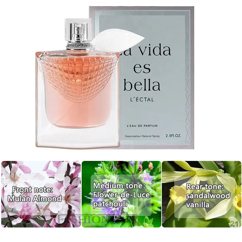 Beautiful Life Women Perfume True Love Rose Fragrance