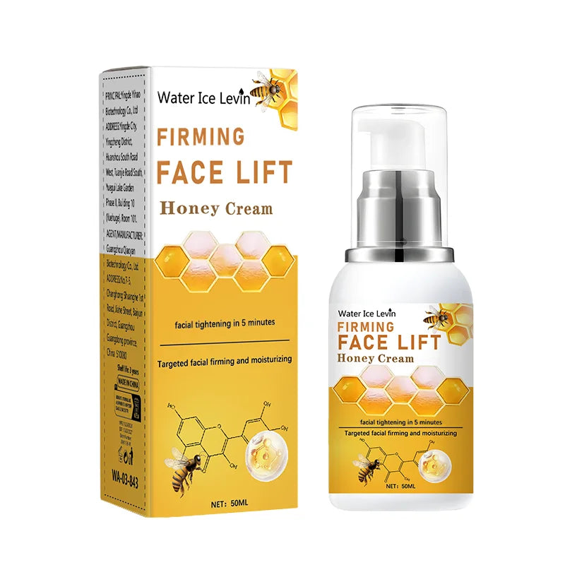 Honey Instant Face Lift & Firm Skin Cream Sustainable Face Lifting