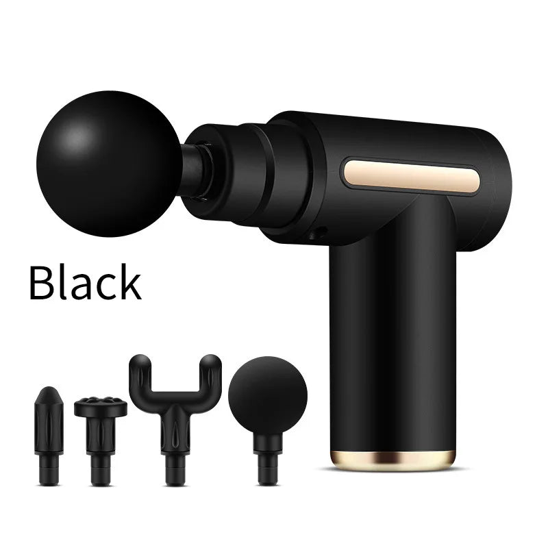 Long-lasting electric massager, six-speed adjustable, silent muscle gun
